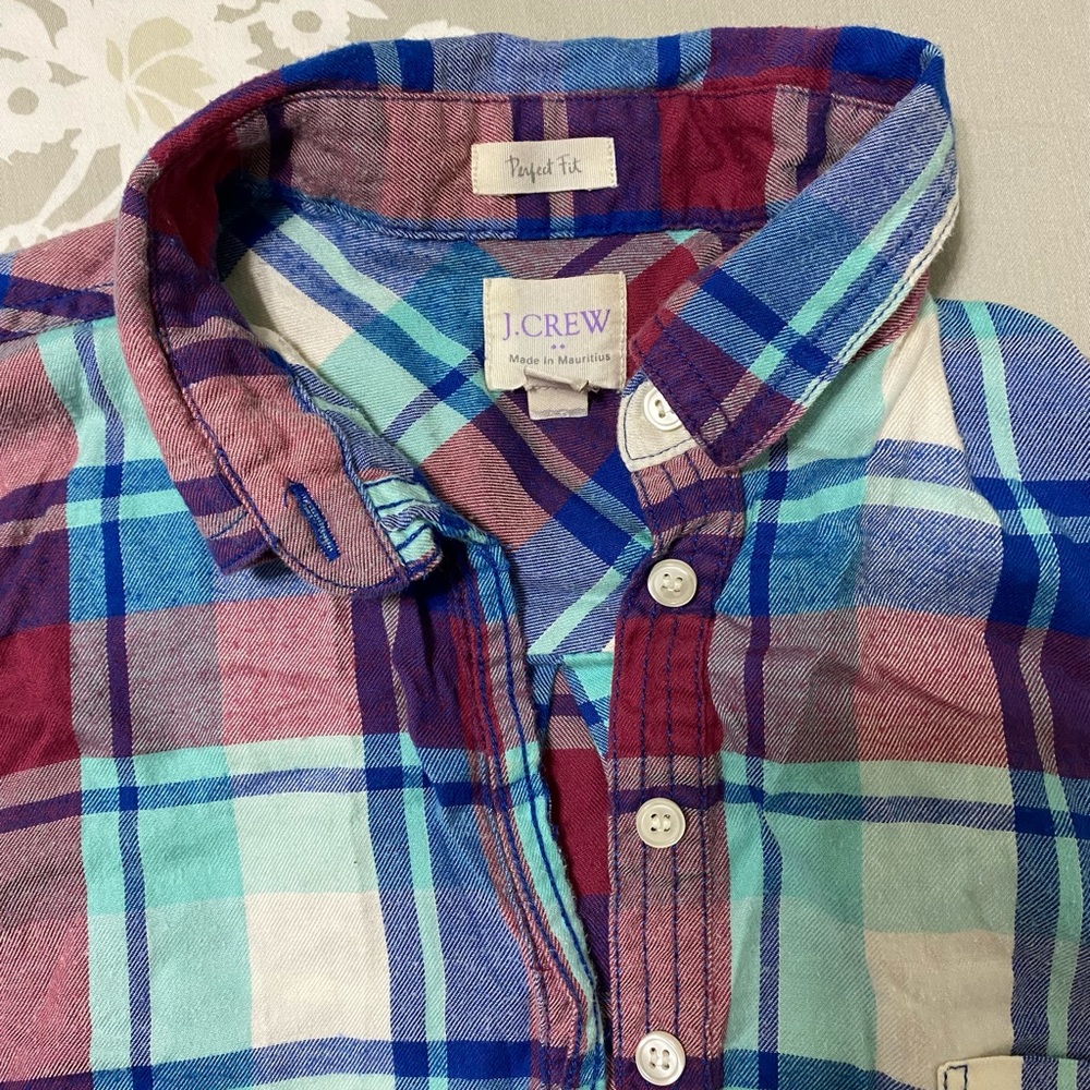 JCREW long sleeve shirt. Size:XXS.
